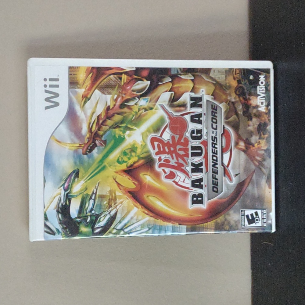 Bakugan Defenders of the Core Nintendo Wii Game Retro Gaming
